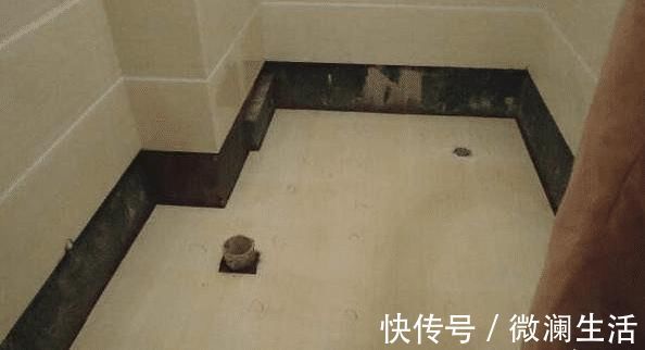工人|头一次见卫生间贴瓷砖留空一排,以为工人偷懒,问完才知好处多