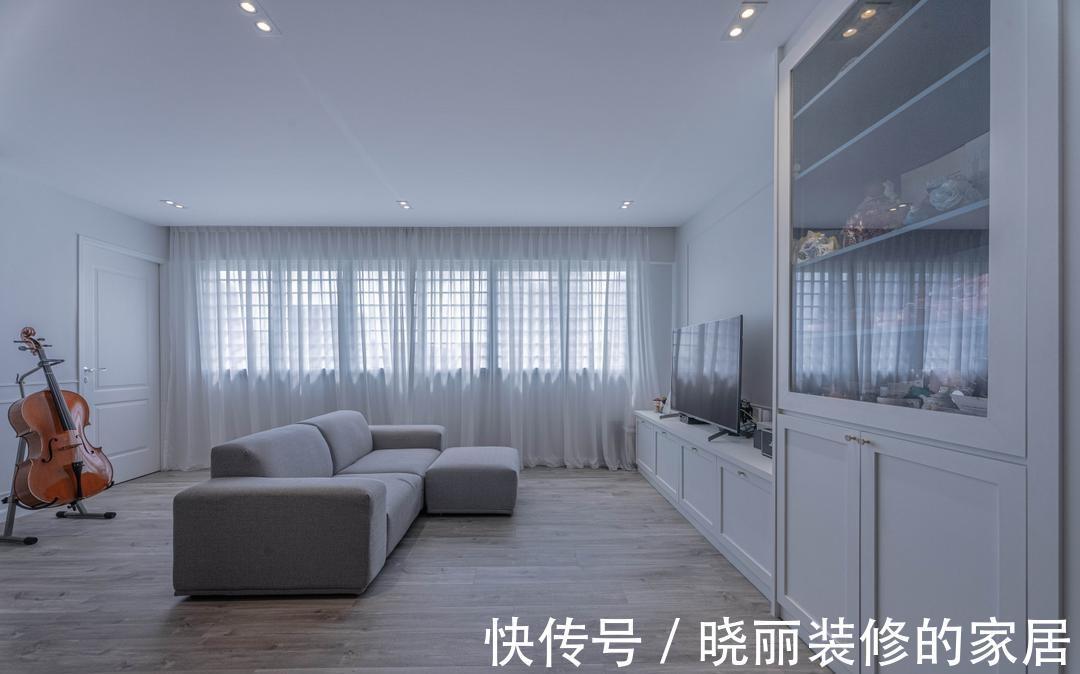 白墙|都是第一次做女主人，凭啥她那么会布置家？全屋大白墙，也很浪漫