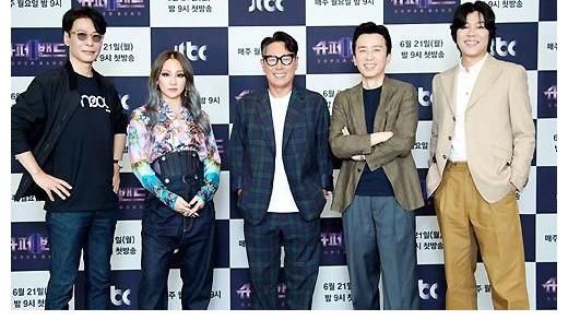 Cl尹钟信等韩国艺人出席jtbc 超级乐队2 节目发布会 快资讯