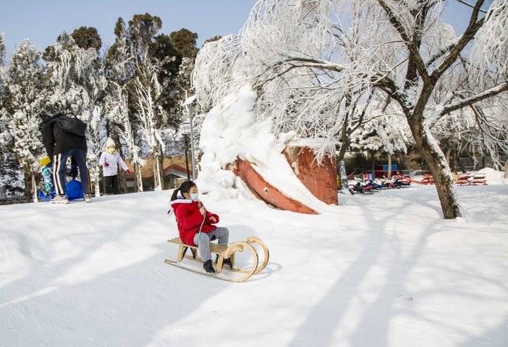 跑马岭|齐鲁雪乡跑马岭雾凇、冰挂、漫山遍野的冰雪世界