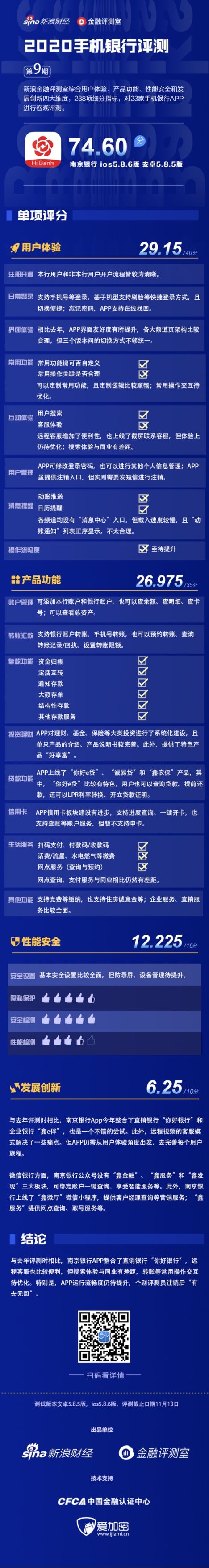 二合一|南京银行APP“二合一”后体验待提升：部分常用操作不够顺畅