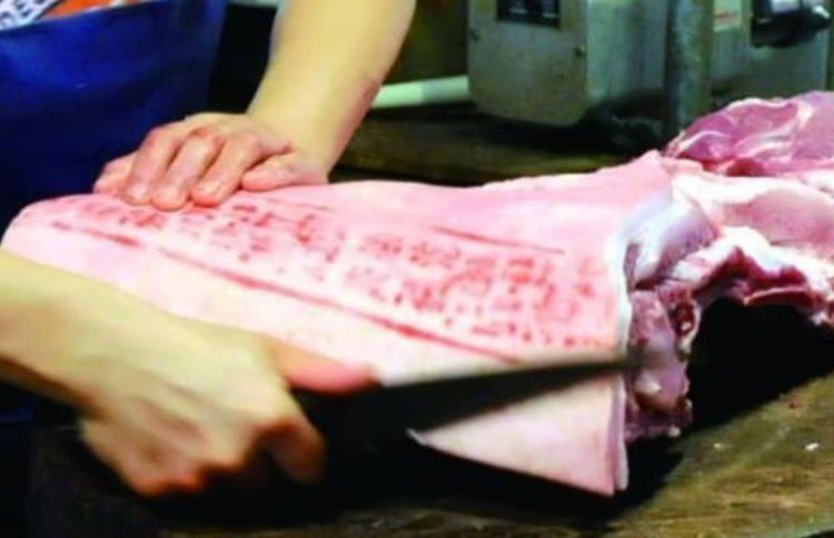 些印章|吃过了那么多猪肉今天才知道,猪肉印红章和蓝章也是有区别的