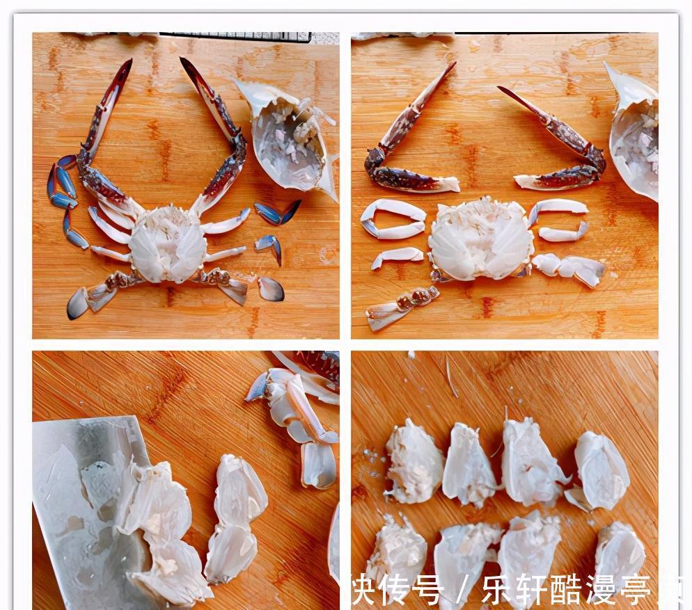 葱油梭子蟹|江浙沪时令菜“葱油梭子蟹”,掌握2点,肉质细嫩,鲜得掉眉毛