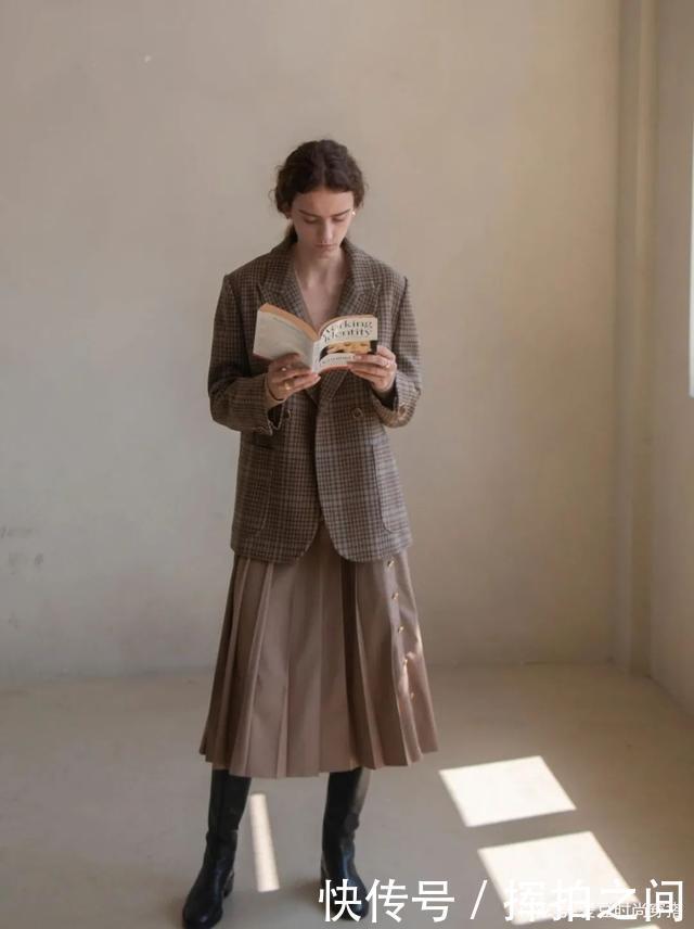 衣服|衣服要有“可脱性”大衣+裙子,秋冬最佳搭配