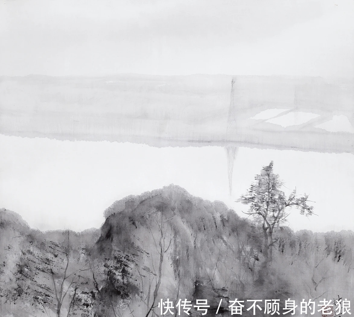 山水画$水墨氤氲,气息儒雅|林兵山水画