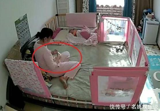 保姆|孩子睡着后,监控拍下保姆手上的动作,宝妈:回去就给她涨工资