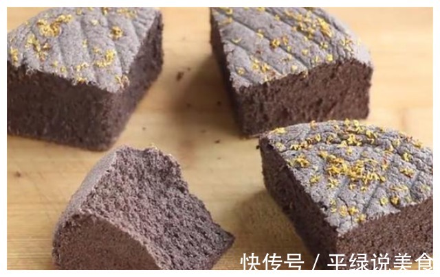 教你在家做黑米糕，跟着步骤做，软糯不发硬，每次都能吃个精光！