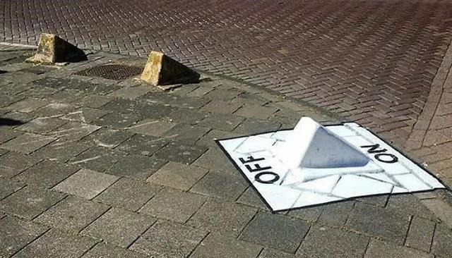 停车场#22个搞笑创意,让你不由地感叹,这些人真无聊,不过我喜欢?