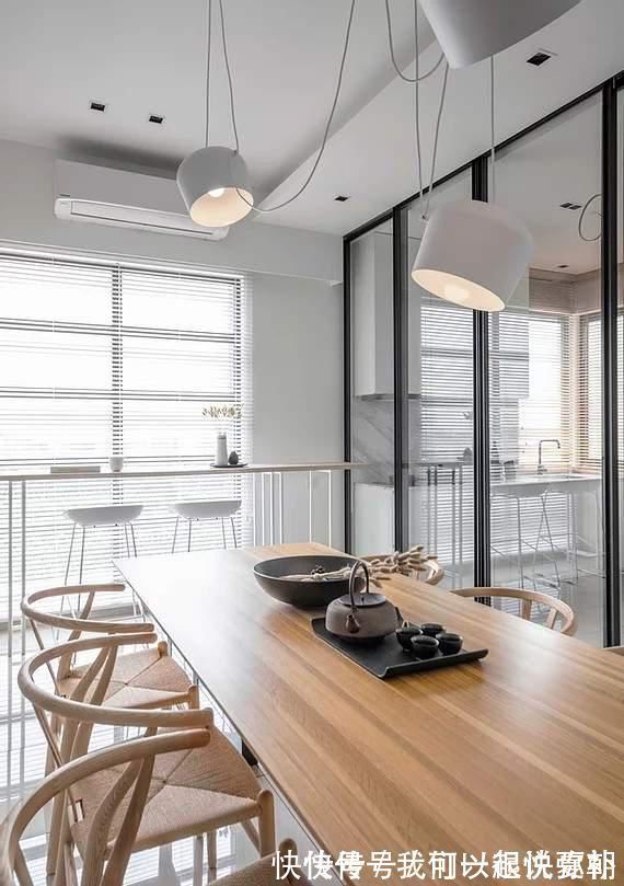 造型板|极简日式114㎡住宅,虽说装了50万,返璞归真生活却百看不腻