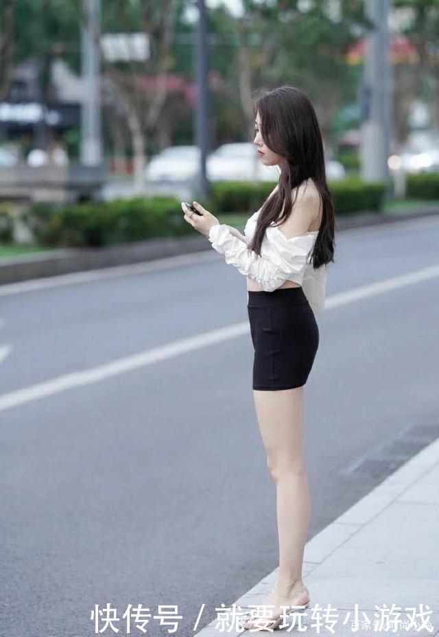 美女|气质型美女,配黑色包臀裙,极具魅力