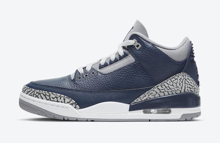  官图释出！午夜蓝 Air Jordan 3 今年 3 月登场！