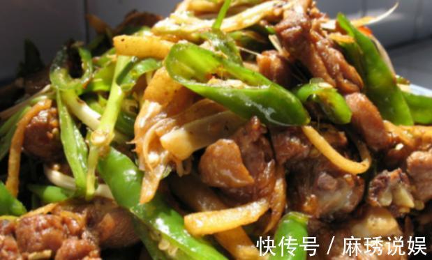 椒圈炒豆泡|美食推荐小炒鸭肉、辣炒黄豆芽、椒圈炒豆泡、香酥里脊