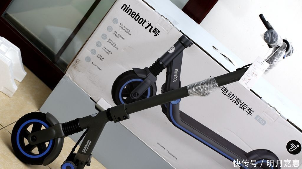 车把|女儿的暑假礼物,性能和安全都在线九号儿童电动滑板车E10体验