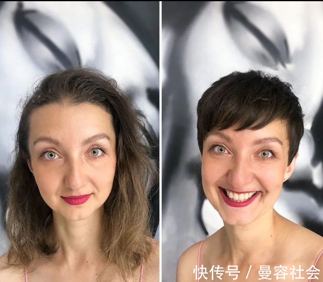 染发 发型这样换，效果就是不一样，美到就像变个人