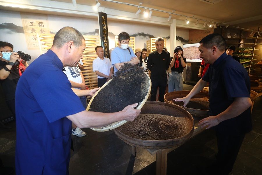 自然遗产日|福建坦洋工夫茶制作技艺精品展在京开幕