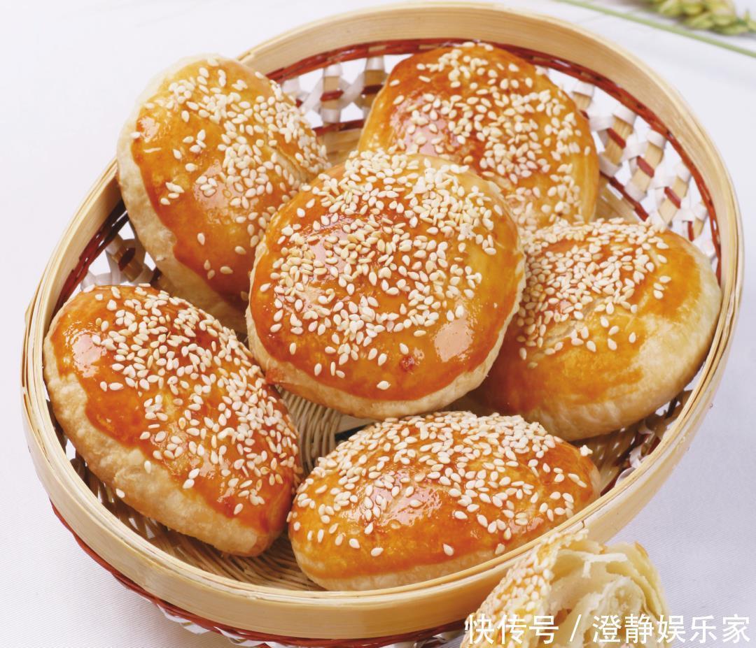 简单|糖酥饼最简单的做法,保证个个空心,酥到掉渣,一口气连吃好几个