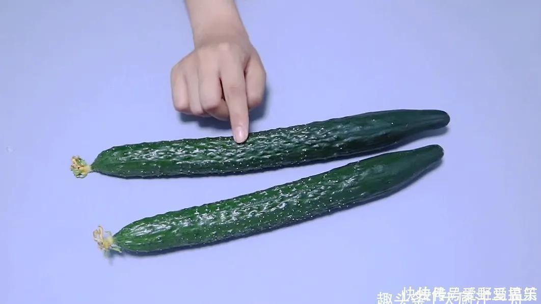 激素黄瓜|黄瓜打不打激素?看一眼这个“小机关”就知道,包你买不到催熟