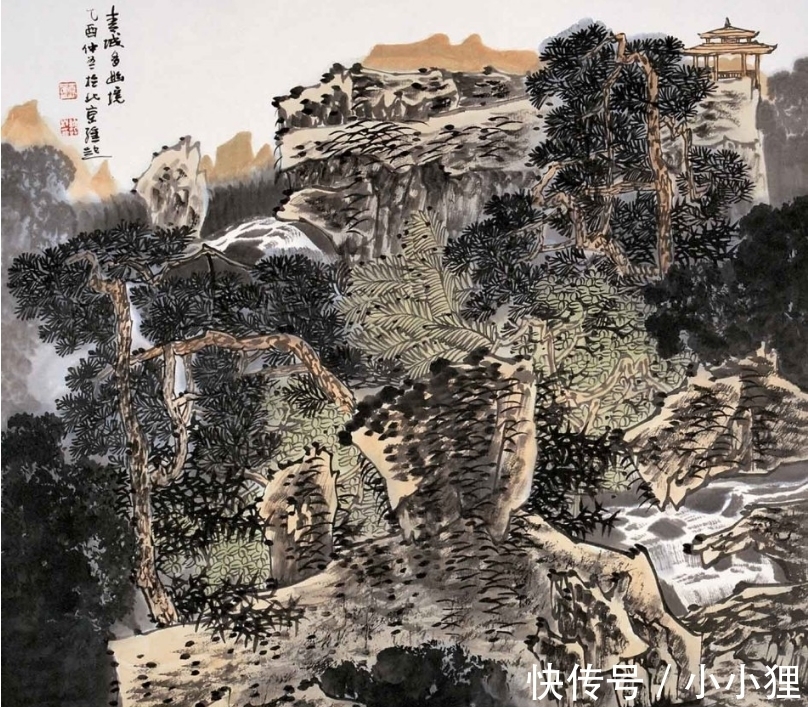 常务理事!满维起:自成一派的“满家山水”,青山绿水的再创作