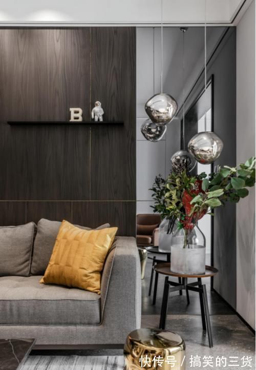 轻奢|130㎡最艺术的现代轻奢风格，这种设计太有意思了！