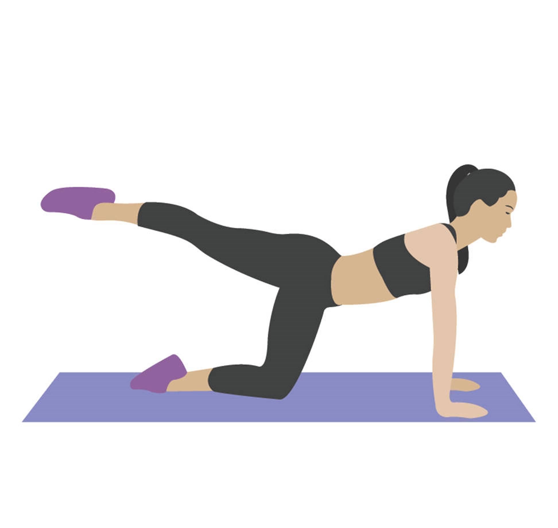 臀围|翘臀身材怎么练出来5个动作提高臀型,雕刻迷人曲线