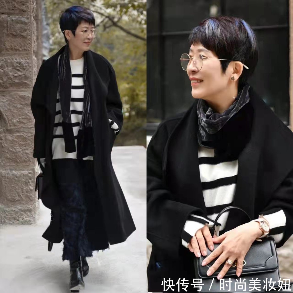 半身裙 越老越“时髦”的60岁女人,穿衣大胆又洋气,比年轻人会穿