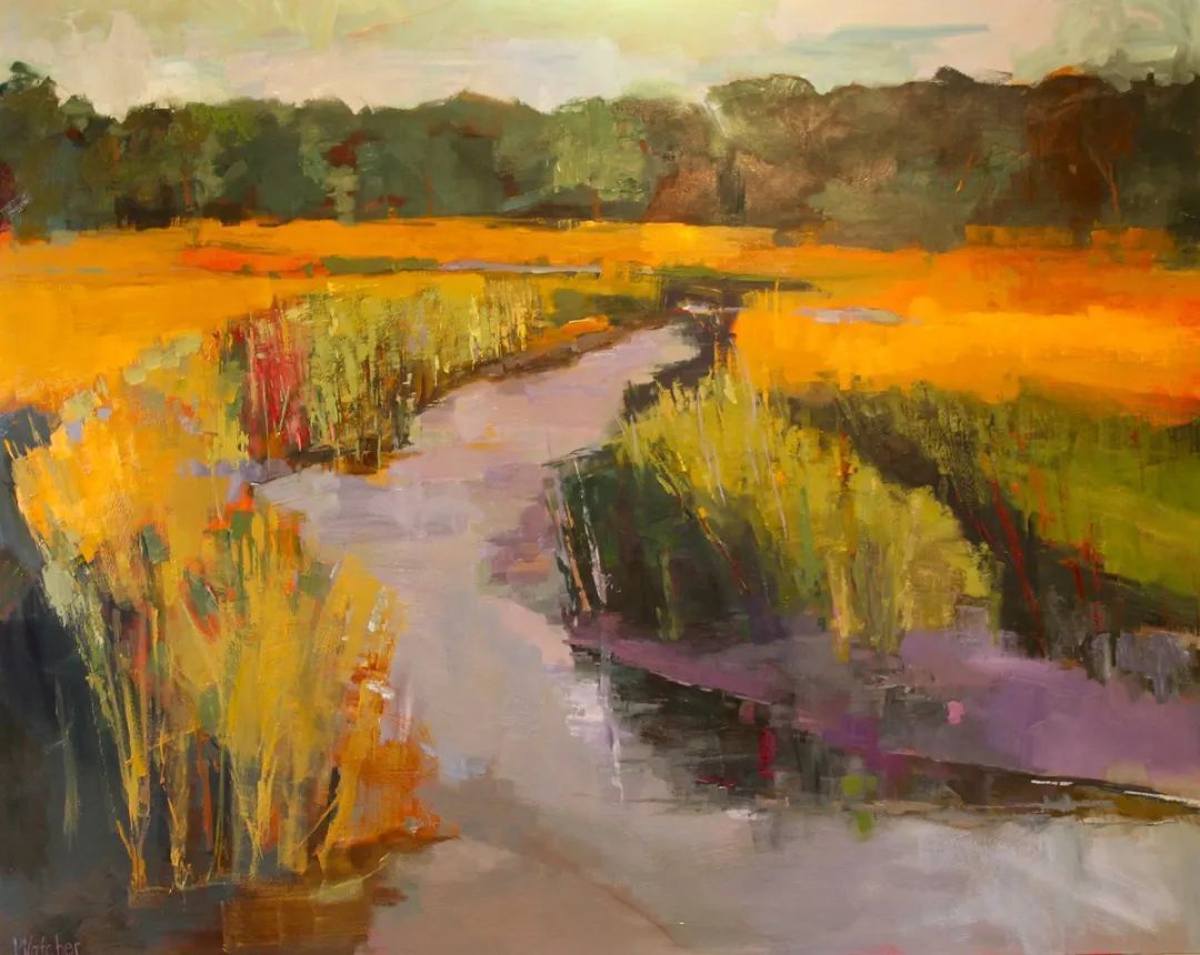 笔力独到,气势如虹,看看这二位的油画