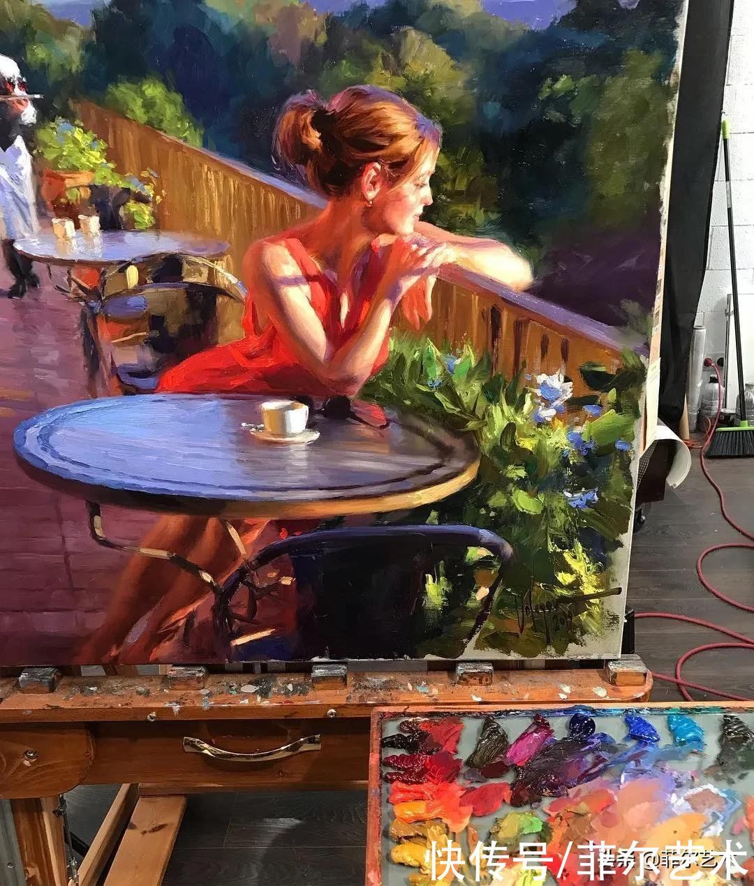 弗拉基米尔&俄罗斯画家弗拉基米尔人体油画里的美女,美得让人难忘