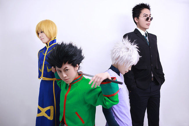 HUNTERXHUNTER|HUNTERXHUNTER全职猎人四人组cosplay