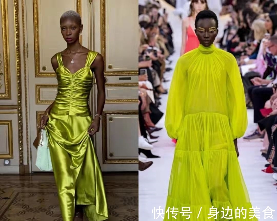 搭配 这样的“绿色搭配”,太适合初春穿了,看一眼就会爱不释手