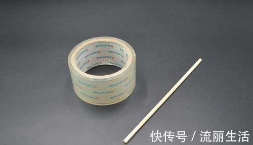 毛絮|透明胶带上放一根筷子，真是厉害了，好多人还不清楚，都看看吧