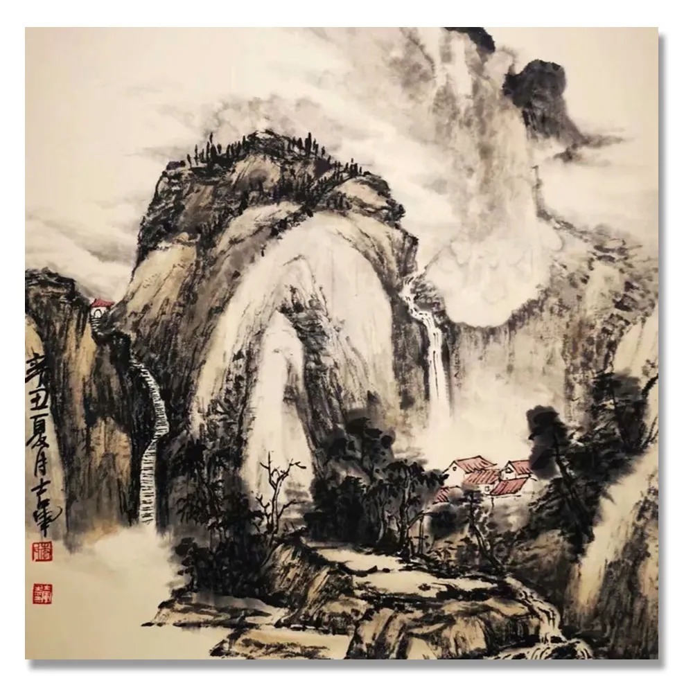 邀请展|「李士军」｜丹青追梦 水墨本色-中国当代书画名家个人云展览