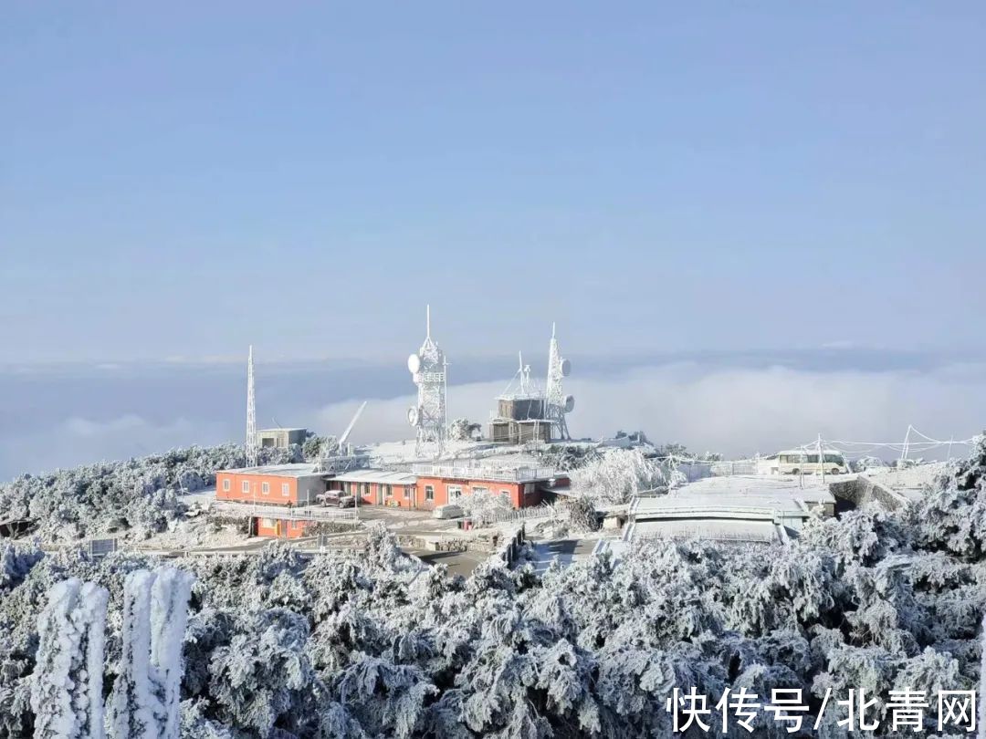 云海|太美了！台州最新雪景！括苍山跌至-10℃，再现云海奇观