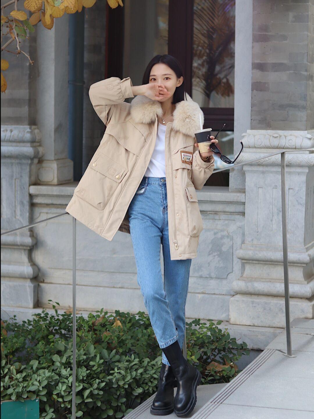 修身性|羽绒服才是冬季保暖的王者,时尚又优雅,太值得借鉴了