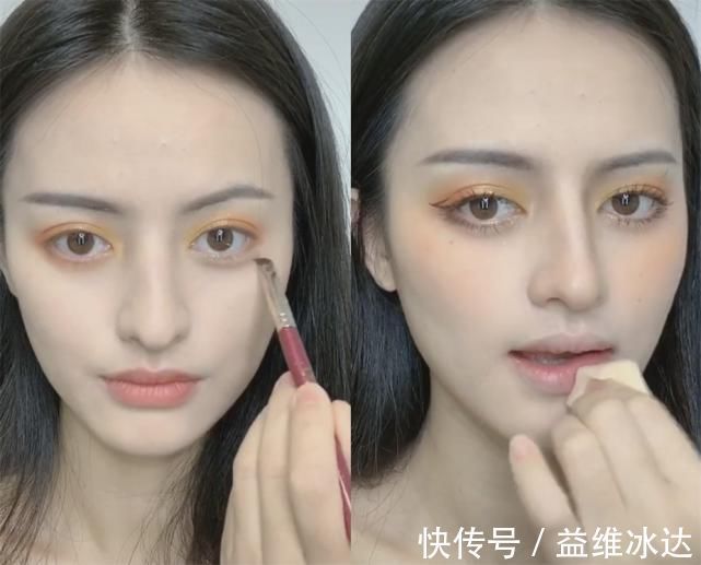 热巴|小姐姐仿妆“热巴”,开始真不错,成品你比她还美