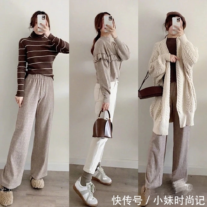 时尚又实用的冬季穿搭术,30+女人想要苗条优雅照着穿