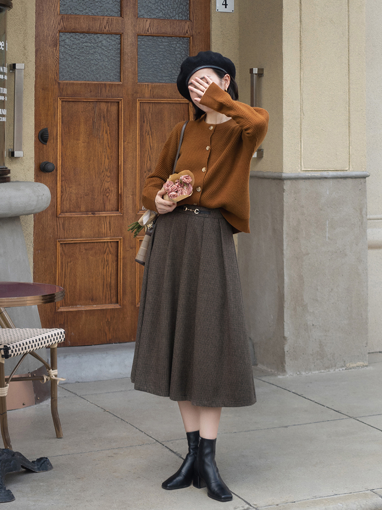 时尚博主 不露腿的秋冬穿搭来喽,大衣搭配牛仔裤保暖舒适,时髦又显气质