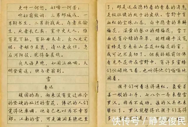 字帖!35年前首届钢笔书法一等奖获得者林似春的获奖作品,可做字帖