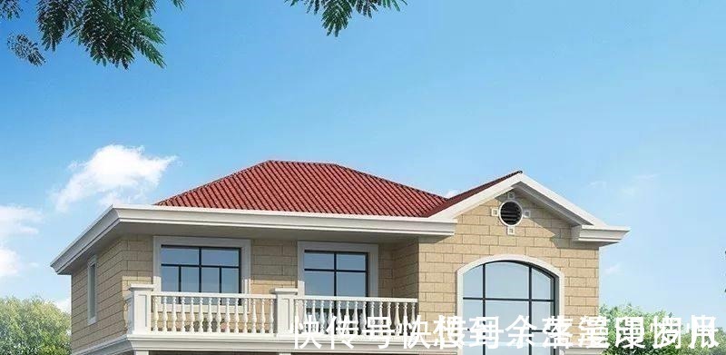 两厅|造价18万的两栋小别墅,带走廊设计,为农村生活量身定制!