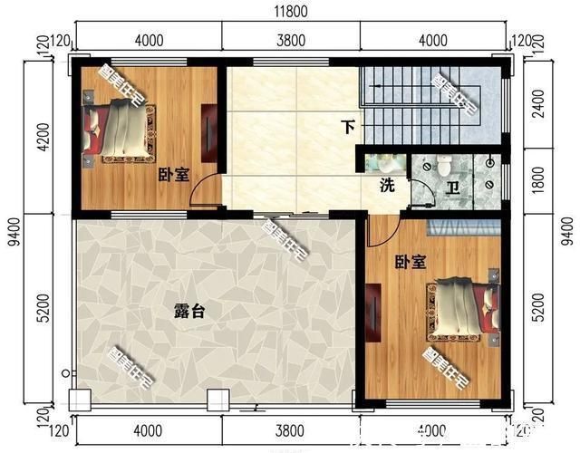 年代感|宽11米多的新中式别墅,前后通透式设计,漂亮又有年代感
