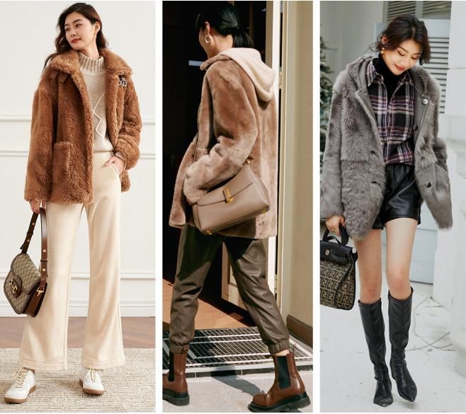 时尚保暖的Teddy外套，才是寒冬的正确打开方式，时髦高级又优雅