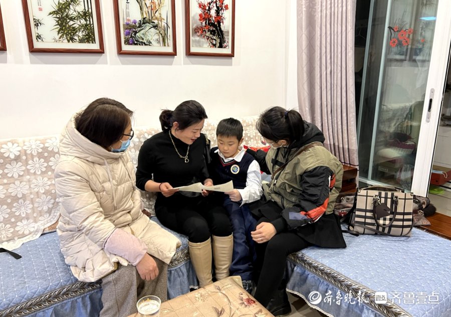 心理健康|让爱在家访路上延续——莒县第四实验小学开展冬日送温暖家访活动