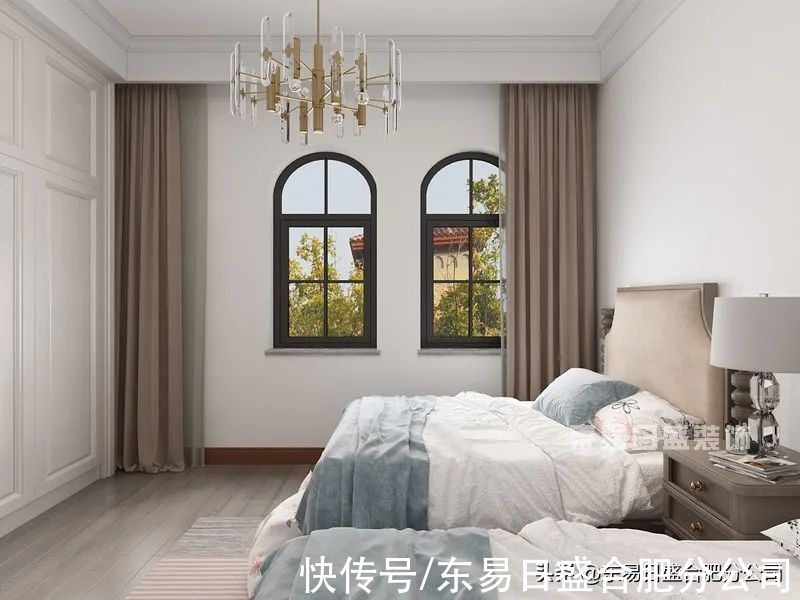 配色|「175㎡简美别墅」空间处理细腻时尚，这样的配色，有颜又有品