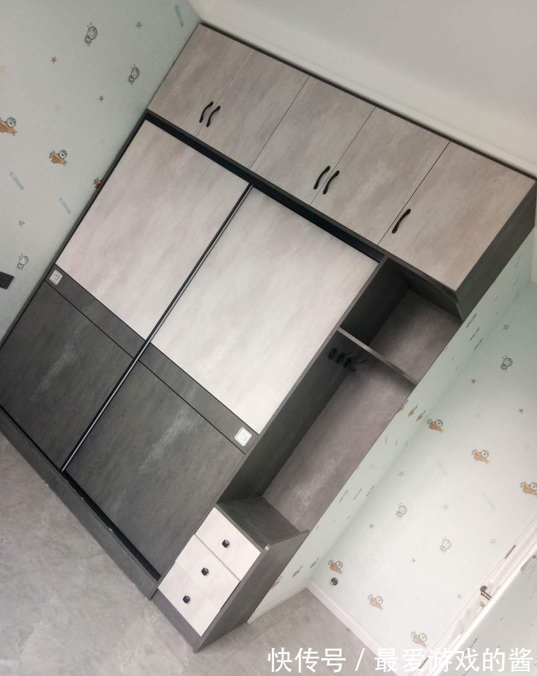 榻榻米|新房硬装完工,全屋定制柜子超实用,装修费花了15万还不包人工