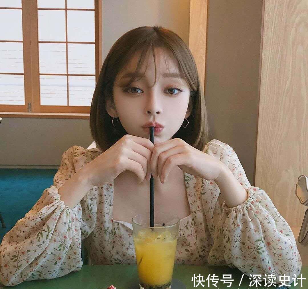 圆脸型|别总抱怨脸太圆,当你试过这款“齐脖”发型后,就知道圆脸有多美