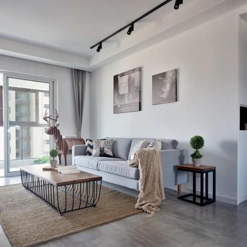 清玻|109平现代北欧风三居室,清玻+镜面的灵活运用,打造前卫时尚家