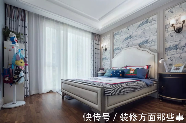 角度看|161平美式四居室,空间蕴涵温馨气息和感染力