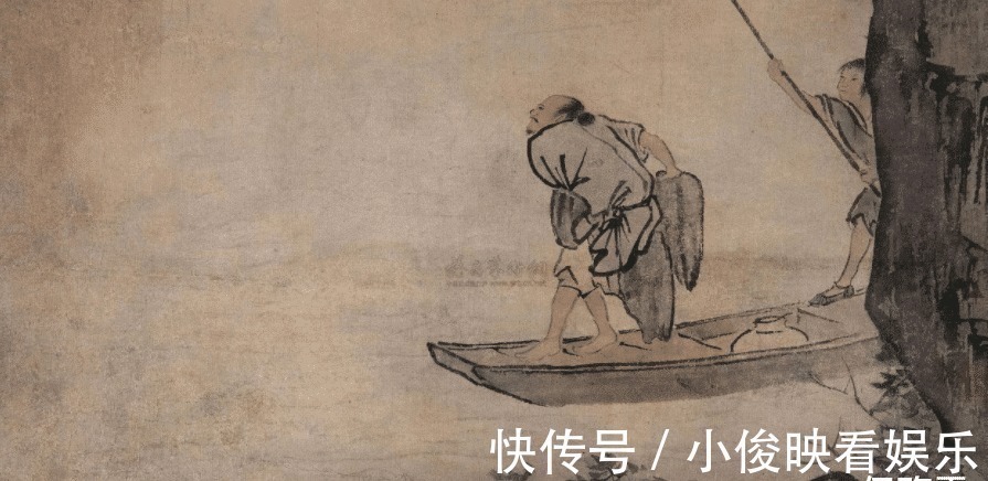 楚辞@夜静水寒鱼不食,满船空载月明归丨探析渔父意象为何深受文人青睐