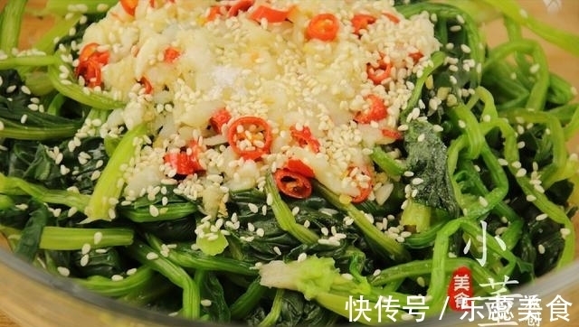 菠菜|分享6道蒜蓉家常菜做法，蒜香四溢，做法简单，实惠又划算