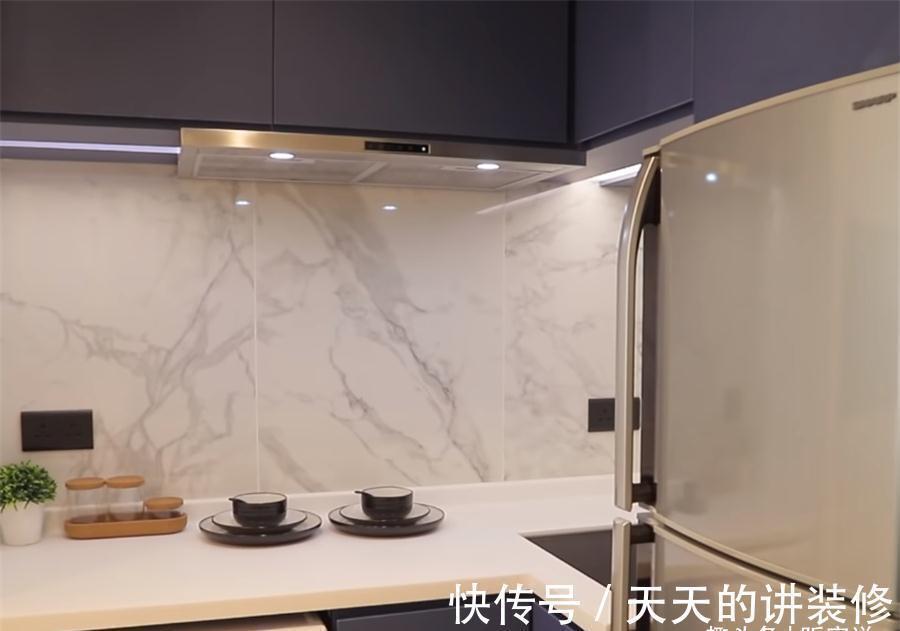 厨房|姑娘独居26㎡小家,一室一厅的蜗居,藏下了太多收纳空间