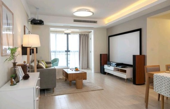 墙面|她家不到80平米，进门就被玄关吸引住了，客厅温馨漂亮，太喜欢了